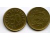 Монета 50 сенти 1992г Эстония
