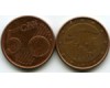Монета 5 евроцентов 2011г из обращения Эстония