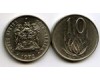 Монета 10 центов 1972г Южная Африка