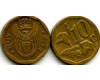 Монета 10 центов 2005г Южная Африка
