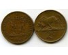 Монета 2 цента 1981г Южная Африка