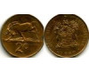 Монета 2 цента 1990г ст.тип Южная Африка