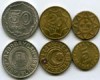 Набор монет 5,20,50 гяпик 1992г Азербайджан Набор монет 5,20,50 гяпик 1992г Азербайджан