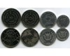 Набор монет 1,5,10,50 франков 2011г Бурунди