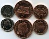 Набор монет 1,2,5 пенсов 2006г Великобритания(Гернси)