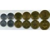 Набор монет 5-500 колон 2007г Коста-Рика