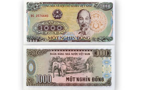 Бона 1000 донг 1988г Вьетнам