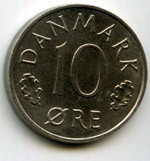 Монеты 10 оре