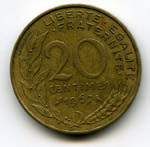Монеты 20 сентим