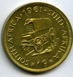 Монеты 1 цент(пенни)