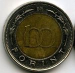 Монеты 100 форинтов