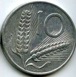 Монеты 10 лир