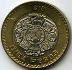 Монеты 10 песо