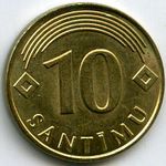 Монеты 10 сентим