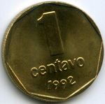 Монеты 1 сентаво