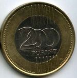 Монеты 200 форинтов