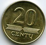 Монеты 20 сенти