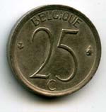 Монеты 25 сентимес