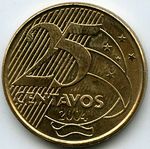 Монеты 25 сентавос