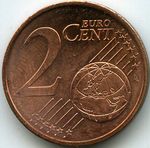 Монеты 2 евроцента