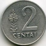 Монеты 2 сенти