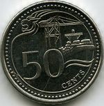 Монеты 50 центов