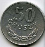 Монеты 50 злотых