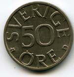 Монеты 50 эрэ