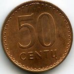 Монеты 50 сенти