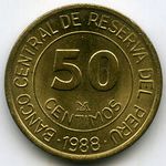 Монеты 50 сентимос