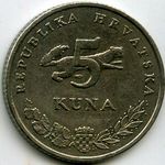 Монеты 5 куна