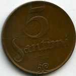 Монеты 5 сентим