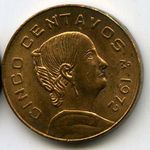 Монеты 5 сентаво