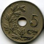 Монеты 5 сентимес