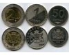 Набор монет 50 тетри 1,2 лари 2006г Грузия