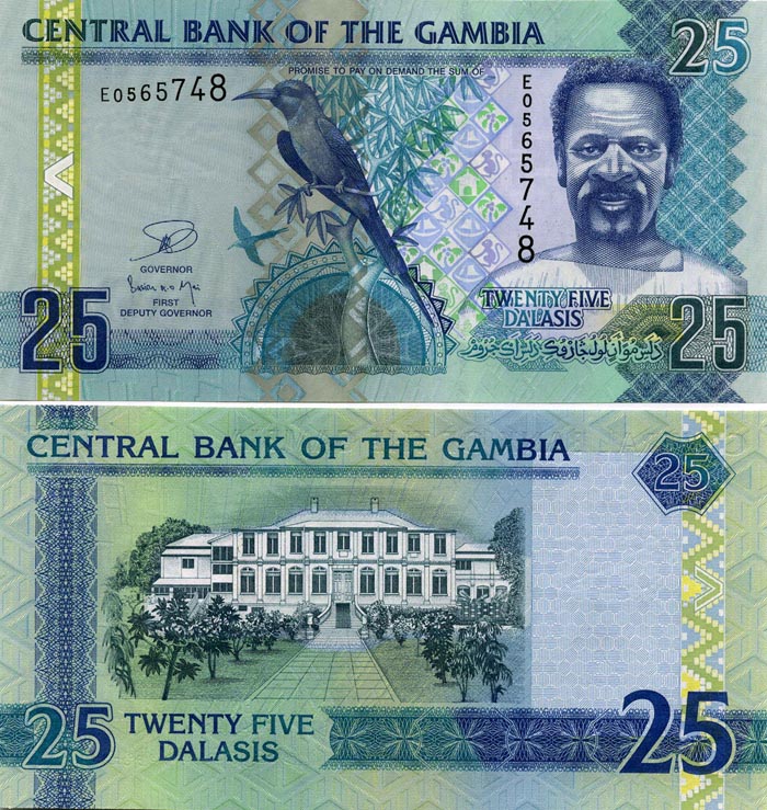 Бона 25 даласи 2006г Гамбия