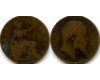 Монета 1/2 пенни 1905г Великобритания