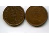 Монета 1/2 нового пенни 1971г Англия