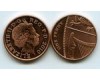 Монета 1 пенни 2010г Англия