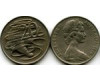 Монета 20 центов 1970г Австралия