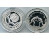 Монета 5 манат 2015г серебро борьба Азербайджан