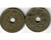 Монета 10 сентимес 1928г фл Бельгия