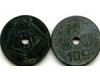 Монета 10 сентимес 1944г фл Бельгия