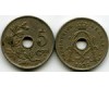 Монета 5 сентимес 1922г фл Бельгия