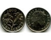 Монета 10 центов 2000г Бермуды