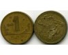 Монета 1 крузейро 1946г Бразилия