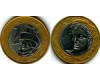 Монета 1 реал 2009г Бразилия