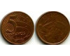 Монета 5 сентавос 2011г Бразилия