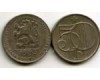 Монета 50 геллеров 1985г Чехословакия