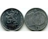 Монета 10 геллеров 1981г Чехия